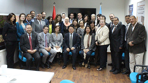 Director General Visited UNIDO Office in Egypt